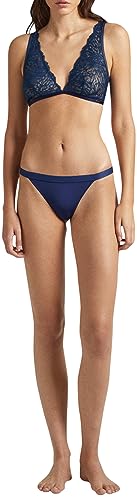 Pepe Jeans Damen LACE Bikini Brazilian, Blue (Navy), XS von Pepe Jeans