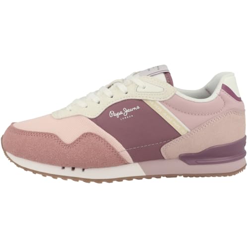 Pepe Jeans Damen London Urban W Sneaker, Orange (Sherbert Orange), 5 von Pepe Jeans