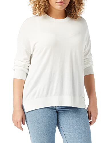 Pepe Jeans Damen Phyllis Long Sleeves Knits, White (Off White), M von Pepe Jeans