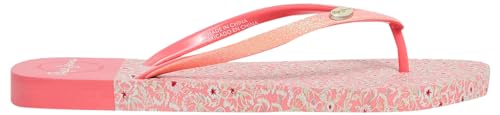 Pepe Jeans Damen Rake Island Flip-Flop, Orange (Neon Coral Pink), 6 von Pepe Jeans