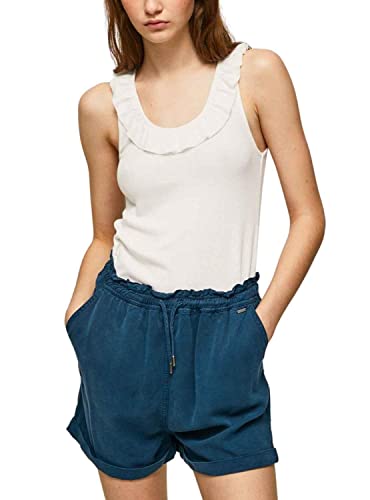 Pepe Jeans Damen Top Dorina N Weiss (10) L von Pepe Jeans