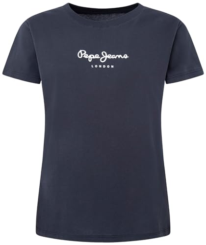 Pepe Jeans Damen Wendys T-Shirt, Black (Black), S von Pepe Jeans