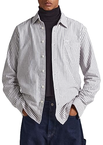 Pepe Jeans Herren Cabo Shirt, Multicolour (Multi), XL von Pepe Jeans