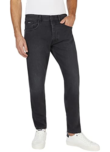 Pepe Jeans Herren Callen Jeans, Black (Denim-XF9), 32W / 32L von Pepe Jeans