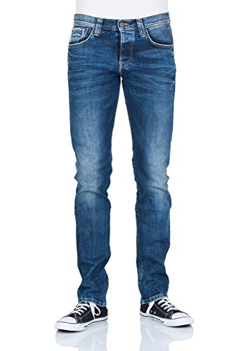 Pepe Jeans Herren Cane Pm200072 Jeans, 11oz Streaky Stretch Med Z23, 28W/34L von Pepe Jeans