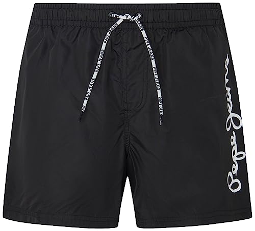 Pepe Jeans Herren Finnick Swim Trunks, Black (Black), XXL von Pepe Jeans