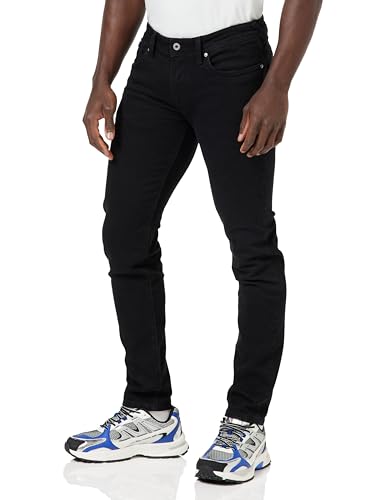 Pepe Jeans Herren Hatch Jeans, Schwarz (Denim-xf1), 33W / 32L EU von Pepe Jeans