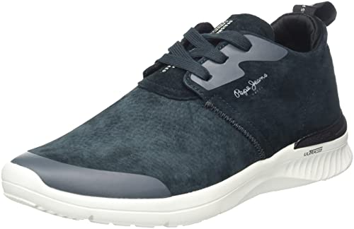 Pepe Jeans Herren Jay PRO Desert Sneaker, 999BLACK, 43 EU von Pepe Jeans