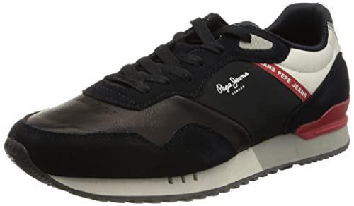 Pepe Jeans Herren London ONE Cover M Sneaker, 595NAVY, 46 EU von Pepe Jeans