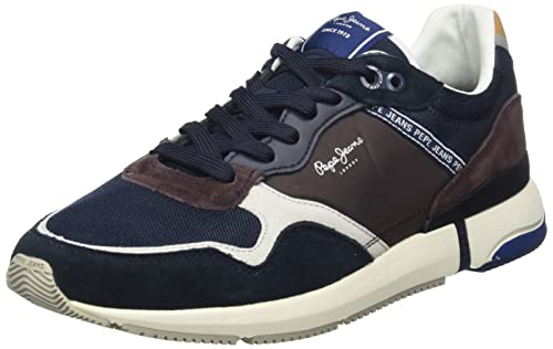 Pepe Jeans Herren London PRO URBAN 22 Sneaker, 595NAVY, 42 EU von Pepe Jeans