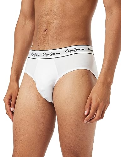 Pepe Jeans Herren Pepe Bf 3P Briefs, White (White), L von Pepe Jeans