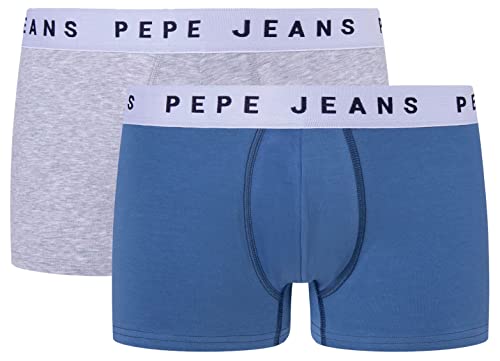 Pepe Jeans Herren Placed P Tk 2P Trunks, Purple (Purple), S (2er Pack) von Pepe Jeans