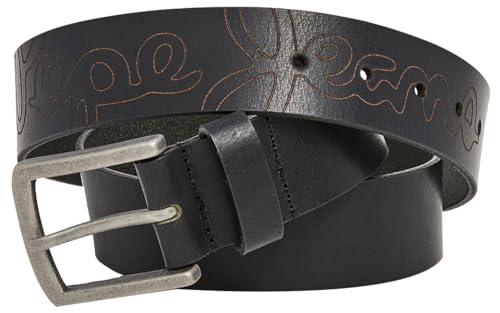 Pepe Jeans Herren Ross Gürtel, Schwarz (Schwarz), 95 von Pepe Jeans