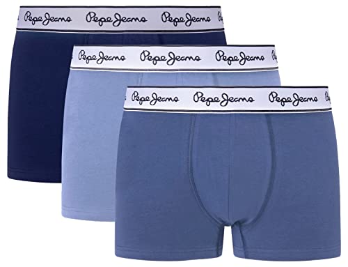 Pepe Jeans Herren Solid Tk 3P Trunks, Purple (Purple), S (3er Pack) von Pepe Jeans