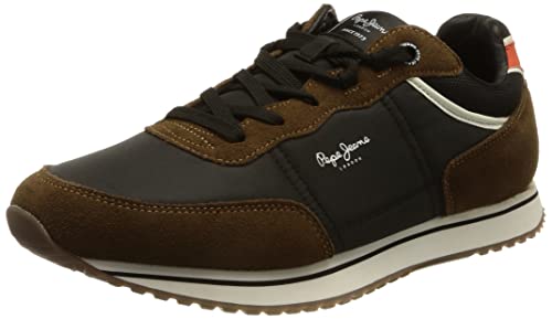 Pepe Jeans Herren Tour Classic 22 Sneaker, 878BROWN, 42 EU von Pepe Jeans