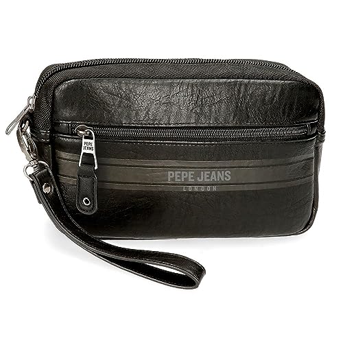 Pepe Jeans Horley Gepäck- Umhängetasche für Herren, Schwarz, Talla única, handtasche von Pepe Jeans