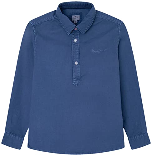 Pepe Jeans Jungen Marston Shirt, Purple (Ozzy), 16 Years von Pepe Jeans