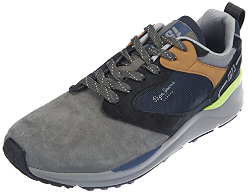 Pepe Jeans London Herren Trail Light URBAN 21 Sneaker, 945GREY, 45 EU von Pepe Jeans