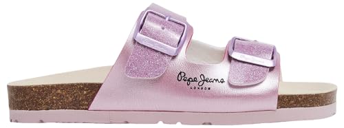 Pepe Jeans Mädchen Oban Bay G Sandale, Rosa (Wasched Rose Pink), 13,5 von Pepe Jeans