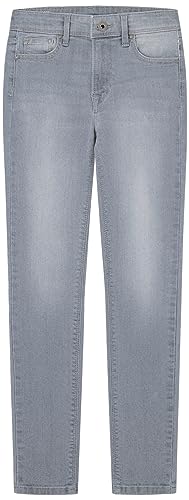 Pepe Jeans Mädchen Pixlette High Jeans, Grey (Denim-UG7), 12 Years von Pepe Jeans