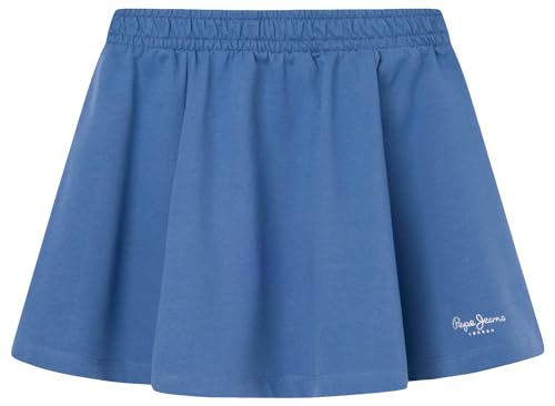 Pepe Jeans Mädchen-Rock „Nery“, Blau (Seeblau), 6 Jahre von Pepe Jeans