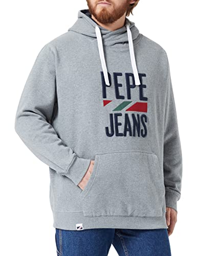 Pepe Jeans Perrin Herren-Sweatshirt, 933grey Marl, L von Pepe Jeans