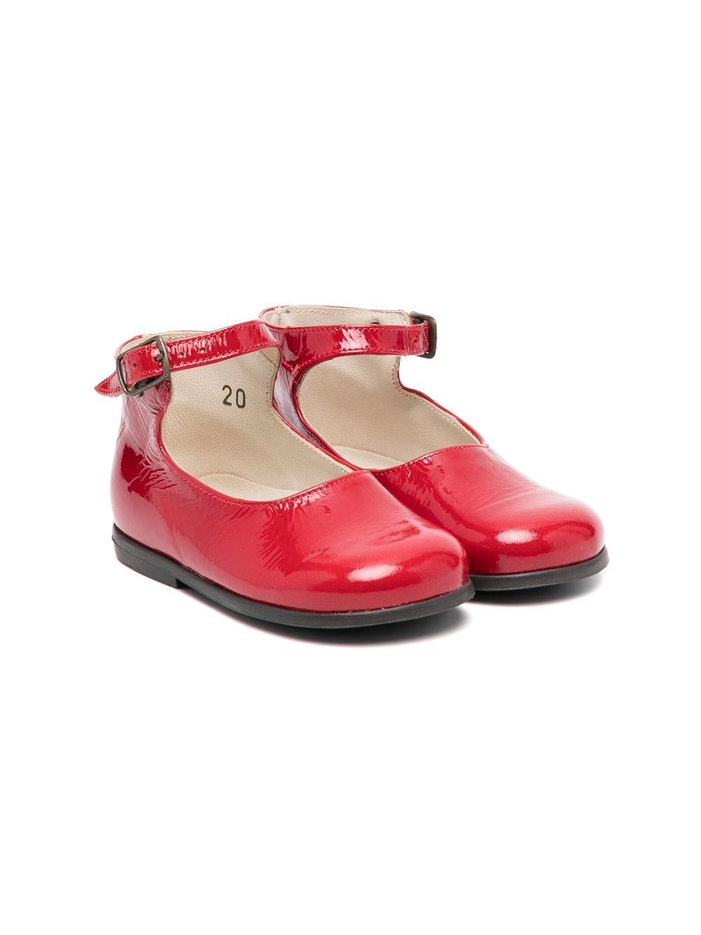 Pèpè Ballerinas aus Lackleder - Rot von Pèpè