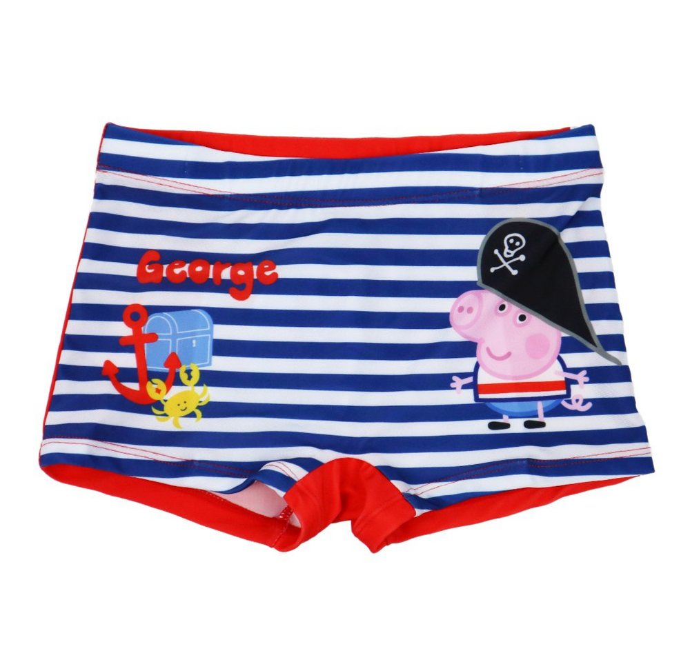 Peppa Pig Badehose George Wutz Pirat Jungen Kinder Bademode Gr. 92 bis 128 von Peppa Pig