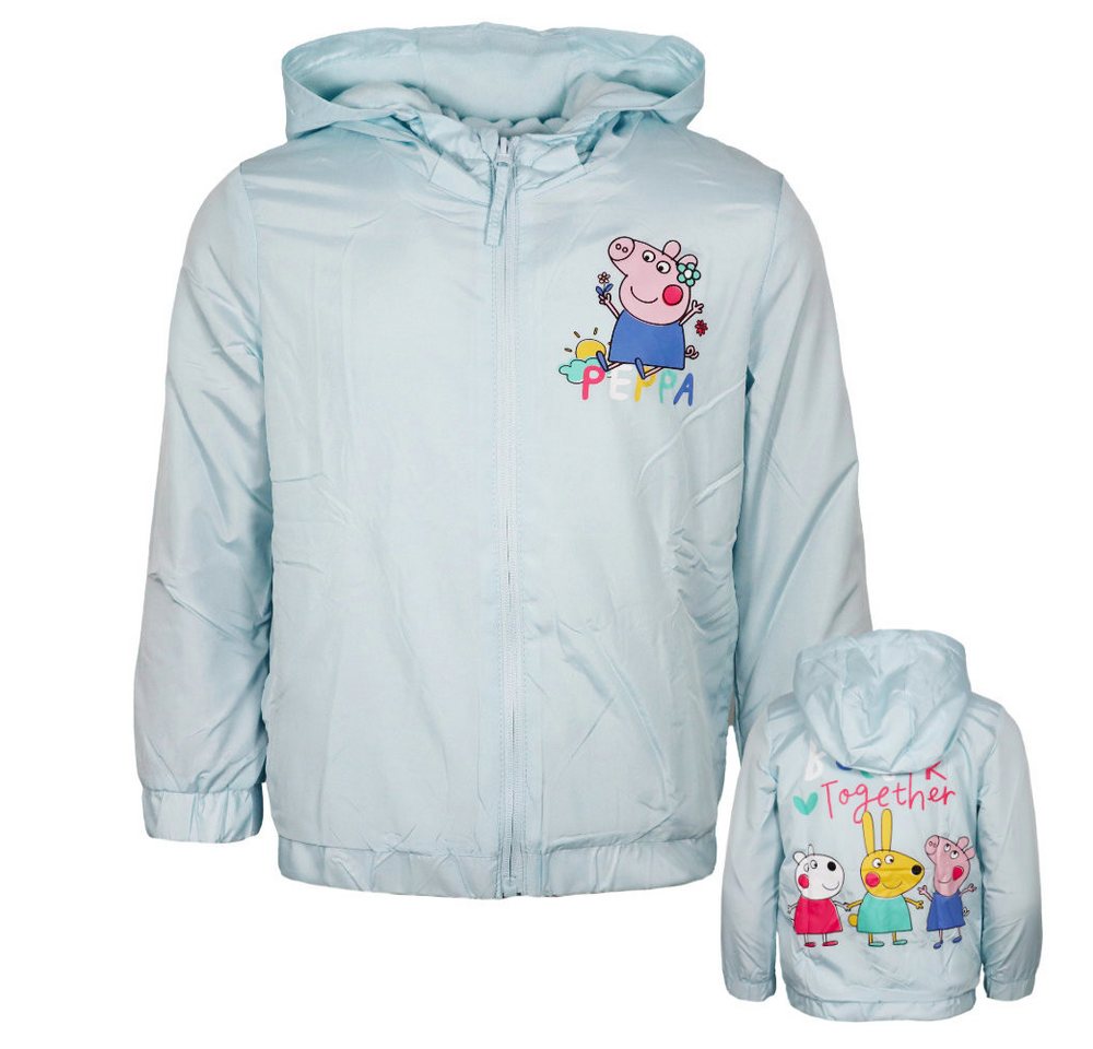 Peppa Pig Sommerjacke Peppa pig Wutz Kinder Mädchen Sommerjacke Jacke mit Kapuze Gr. 98 bis 116 von Peppa Pig