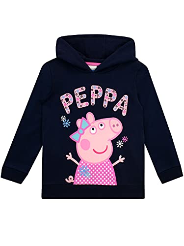 Peppa Wutz Mädchen Peppa Pig Sweatshirt blau 104 von Peppa Pig