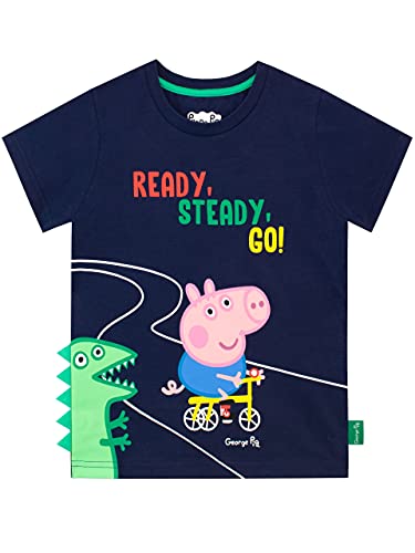 Peppa Wutz Jungen George Wutz T-Shirt 122 cm von Peppa Pig