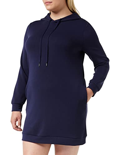 Peppercorn Damen Dicette Dress Curve Sweatshirt Kleid, 1550 Navy, 44 EU von Peppercorn