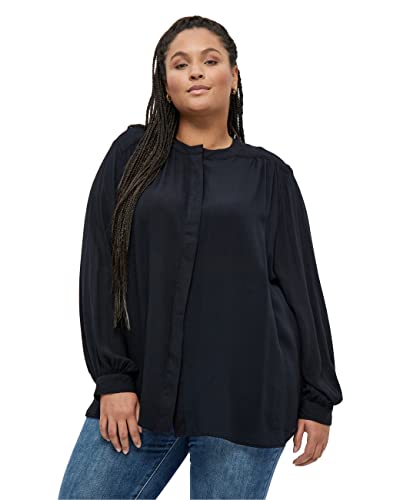 Peppercorn Damen Hayden Shirt Curve Schwarz 48 von Peppercorn