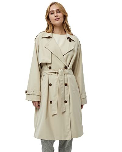 Peppercorn Maggie Trenchcoat | Jacke Damen In Braun | Frühling Mantel Damen | Größe L von Peppercorn