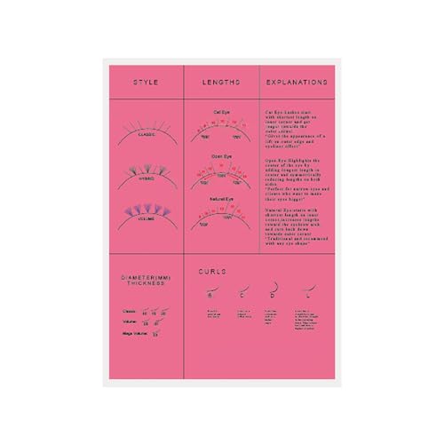 Perfeclan Wimpern Übungsbuch, Papier Anfänger Training, Übungsbuch Wimpernverlängerung, Wimpern Trainingstabelle, Rose Rot Perfeclan Wimpern Übungsbuch, Papier Anfänger Training, Übungsbuch Wimpernverlängerung, Wimpern Trainingstabelle, Rose Rot von Perfeclan