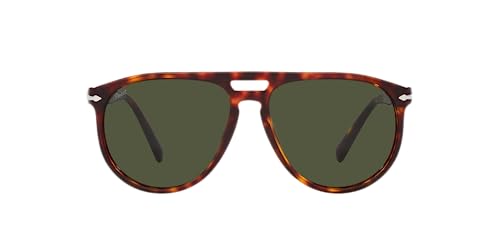 Persol PO 3311S Unisex Sonnenbrille Havana/Smoke 58/15/145, Havana/Smoke von Persol