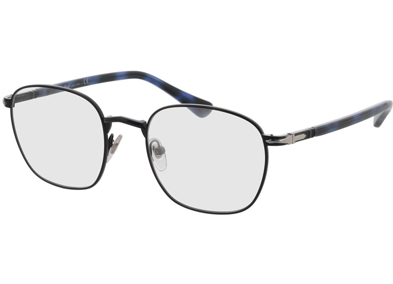 Persol PO2476V 1078 52-20 Brillengestell inkl. Gläser, Damen/Herren, Vollrand, panto von Persol