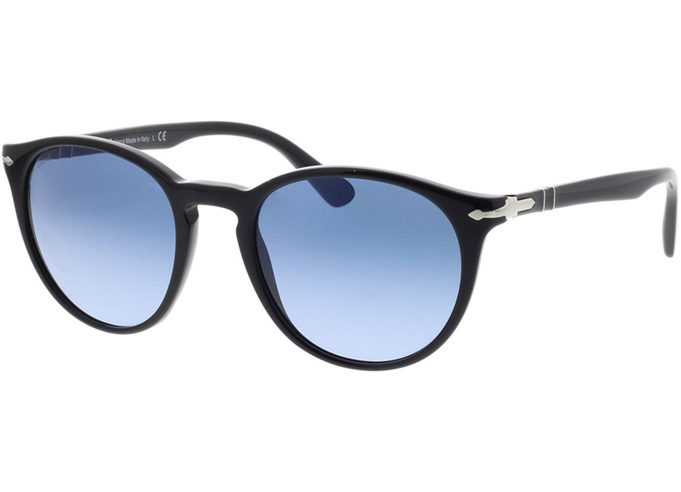 Persol PO3152S 9014Q8 52-20 Sonnenbrille ohne Sehstärke, Herren, Vollrand, panto von Persol