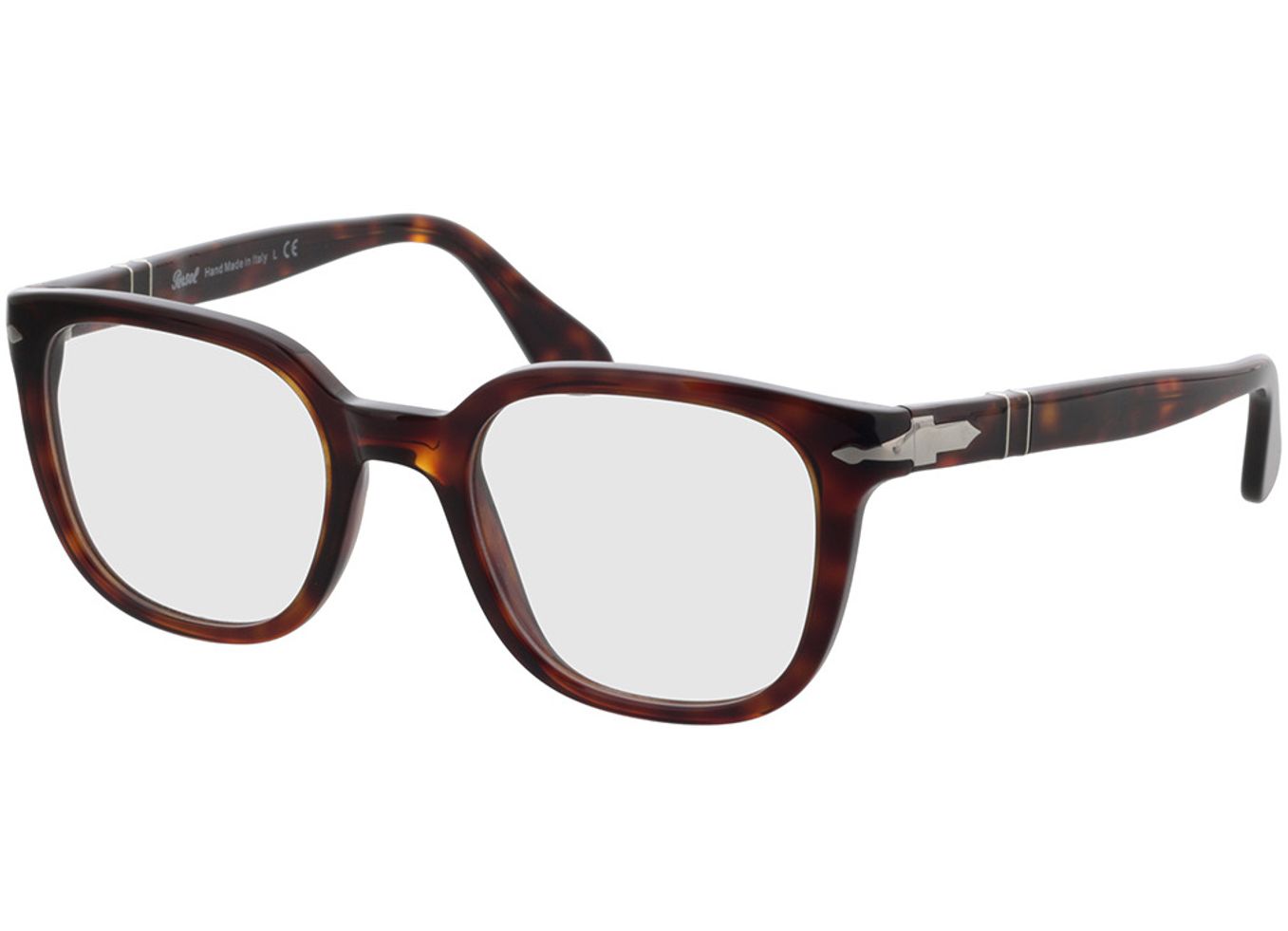 Persol PO3263V 24 50-21 Brillengestell inkl. Gläser, Damen/Herren, Vollrand, Eckig von Persol