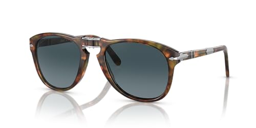 Persol STEVE MCQUEEN LIMITED EDITION PO 0714SM Caffe/Blue Shaded Folding 54/21/140 Unisex Sonnenbrillen von Persol