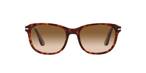 Persol Unisex Po1935s Sonnenbrille, Havana/Clear Gradient Brown, 57 mm von Persol