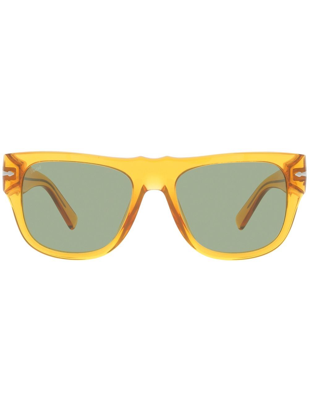 Persol Sonnenbrille mit eckigem Gestell - Orange von Persol