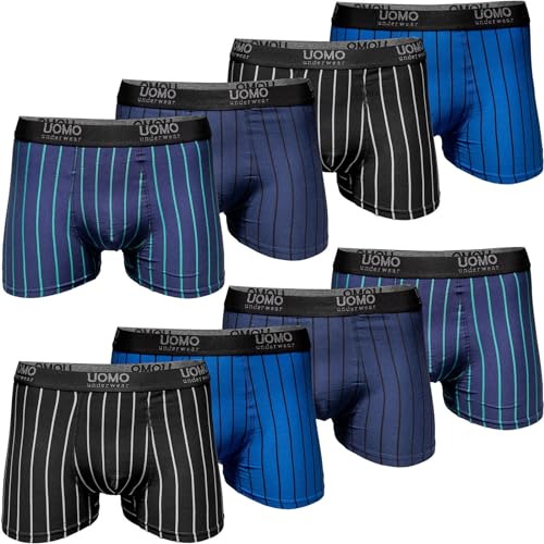 Pesail 10er oder 5er Pack Jungen Boxershorts aus Baumwolle Größen 122 bis 170 Unterwäsche Retroshorts Unterhose 164-10er Pack Farbmix 2 von Pesail