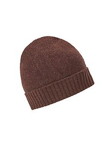 Beanie aus 100% Premium-Kaschmir Peter Hahn Cashmere braun von Peter Hahn Cashmere