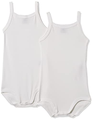 Petit Bateau Baby MädchenTrägerbody (2er Pack) , Variante 1, 18 Monate von Petit Bateau