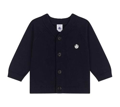 Petit Bateau Baby Jungen A0CPD Strickjacke, Blau, 18 Monate Petit Bateau Baby Jungen A0CPD Strickjacke, Blau, 18 Monate von Petit Bateau