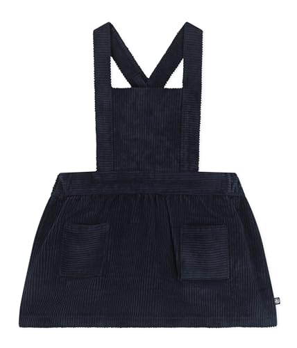 Petit Bateau Baby Mädchen Overall-Bademantel, Blau Smoking, 12 Monate von Petit Bateau