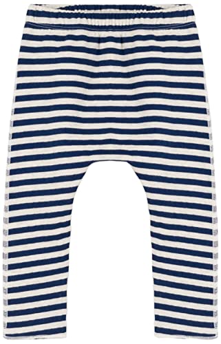 Petit Bateau Baby Jungen Hose, Blau Medieval / Beige Montelimar, 6 Monate von Petit Bateau