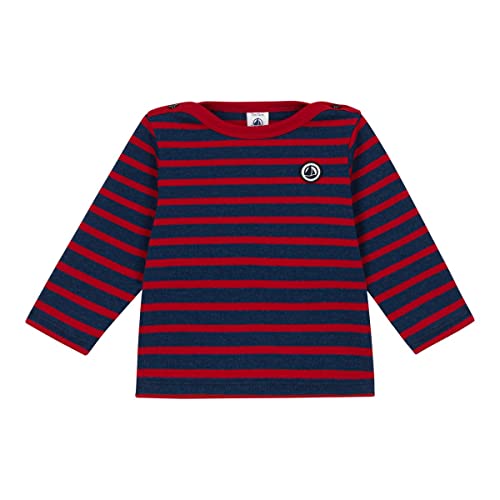 Petit Bateau Baby Jungen Matrose, Blau Littoral / Rot Stop, 3 Jahre von Petit Bateau