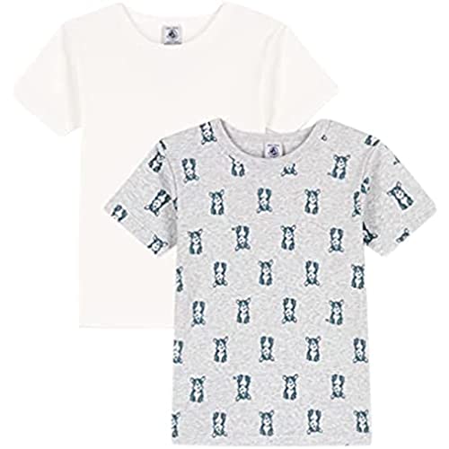 Petit Bateau JungenKurzarm-T-Shirt (2er Pack) , Variante 1, 8 Jahre von Petit Bateau